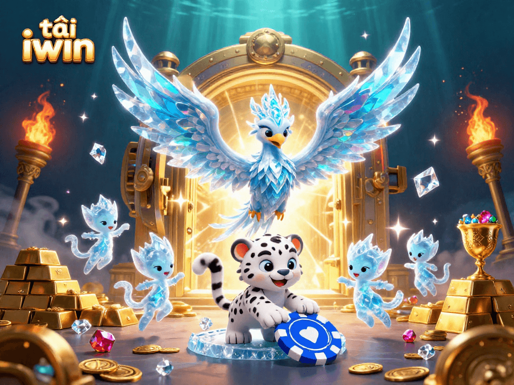 Engage in thrilling gameplay with tải iwin in this vibrant casino adventure, showcasing dynamic characters and rich treasures.