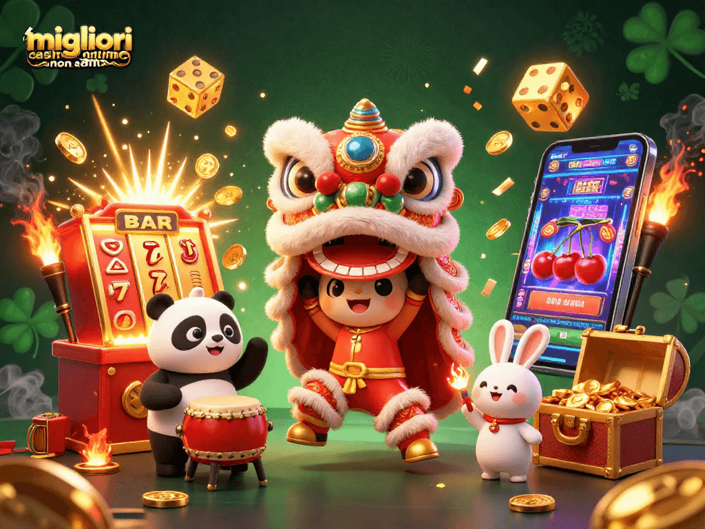 I migliori casinò online non AAMS offrono emozioni con giochi e giocate ricche di colori e vincite.