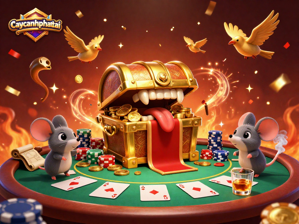 Spin reels and win with caycanhphattai's vibrant gaming treasures and features.