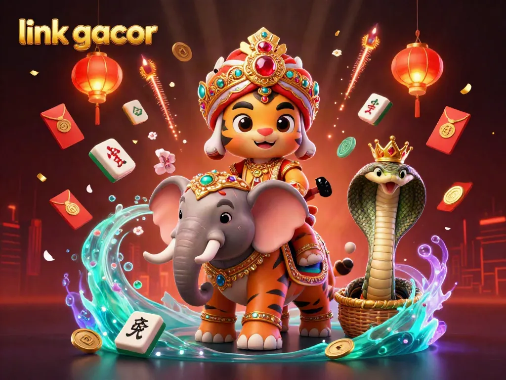 Win big with link gacor in this vibrant 3D casino scene full of glamour and excitement.