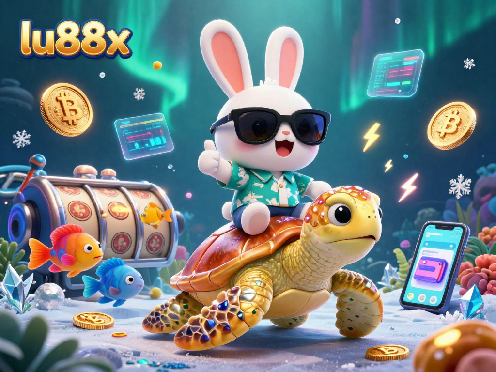 Experience thrilling gaming adventures with lu88x in a vibrant underwater casino world!