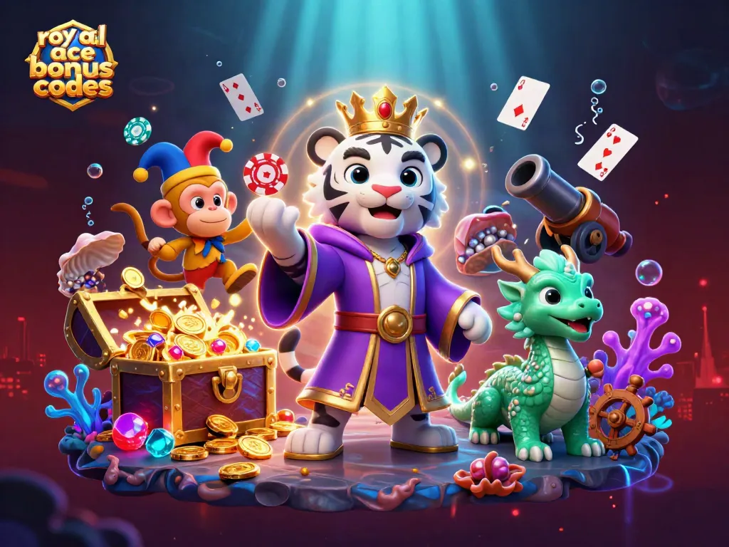 Engage with royal ace bonus codes for exciting casino rewards and promotions in a vibrant scene.
