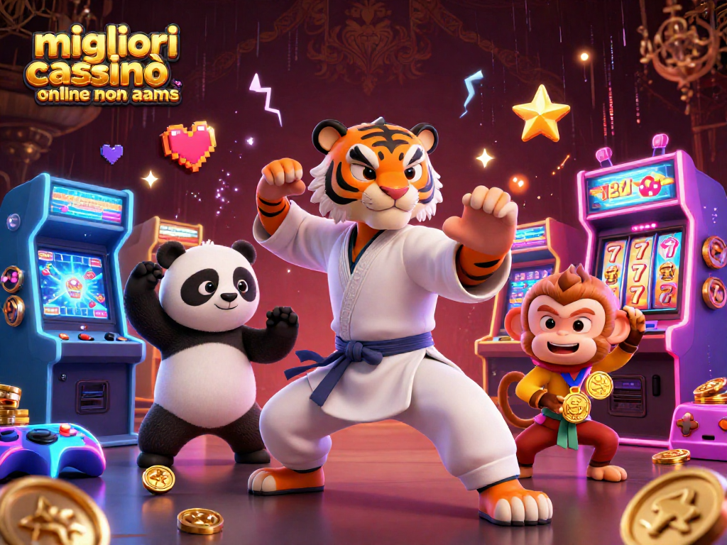 Scopri i migliori casinò online non AAMS con il tiger master e i giochi d'azzardo interattivi.