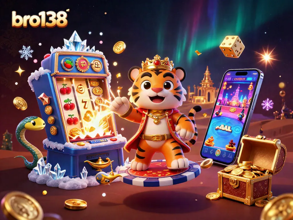 Join bro138 for exhilarating jackpot spins amidst a rich tapestry of casino games and golden treasures.