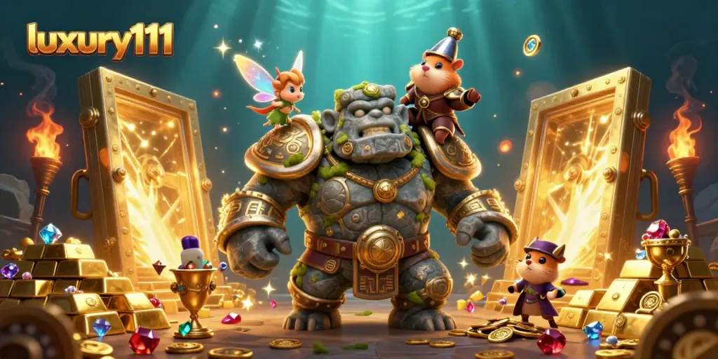 Experience the luxury111 online casino world with vibrant treasures and magical characters.
