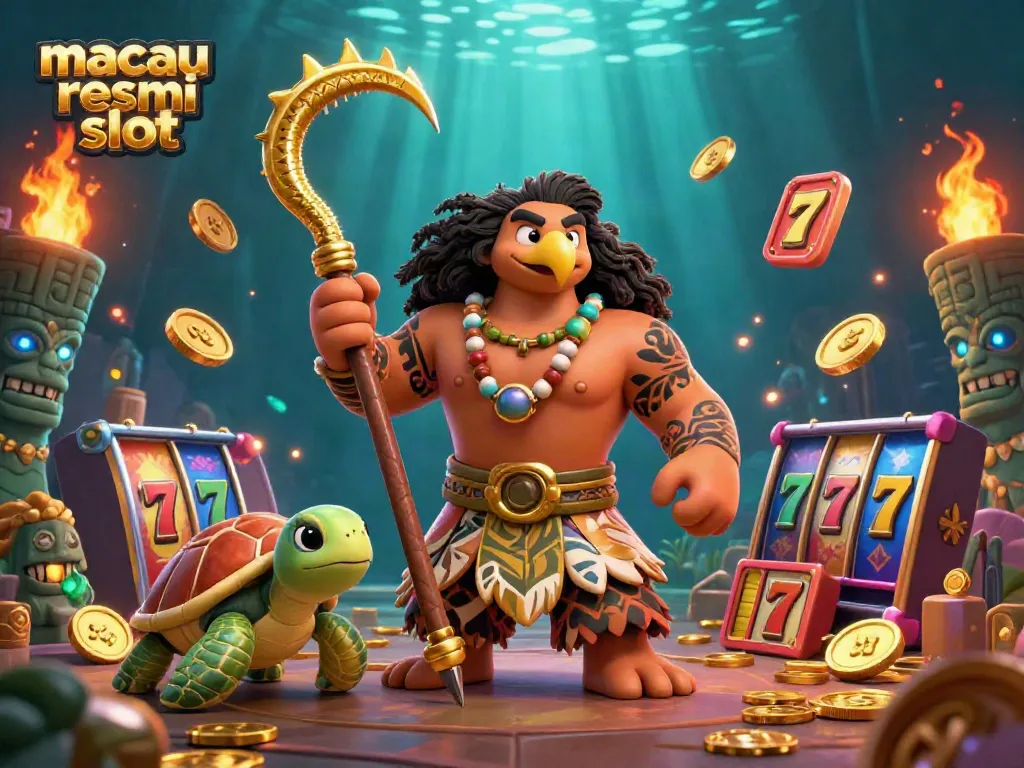 Mainkan macau resmi slot dengan karakter demigod yang keren dan elemen perjudian yang memukau.