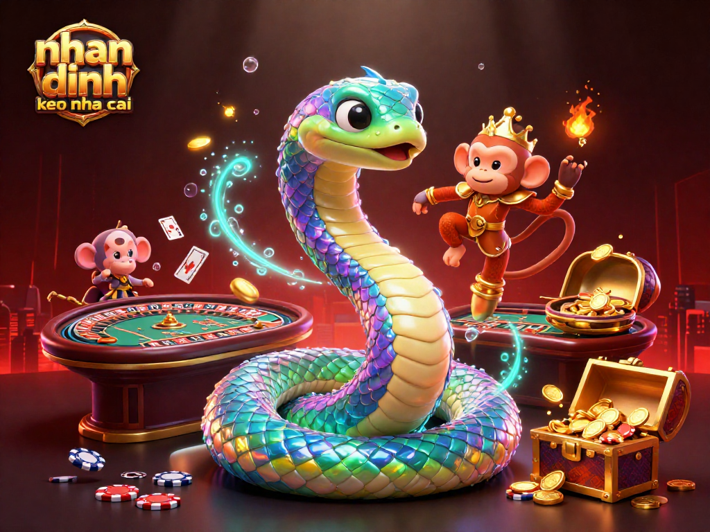 Engage with the vibrant world of nhan dinh keo nha cai featuring an exhilarating casino scene with dynamic poker action.