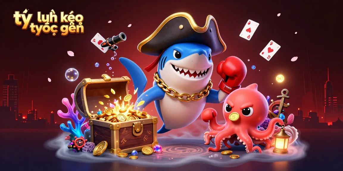 Engage with tỷ lệ kèo trực tuyến while enjoying a vibrant underwater scene with animated casino elements.