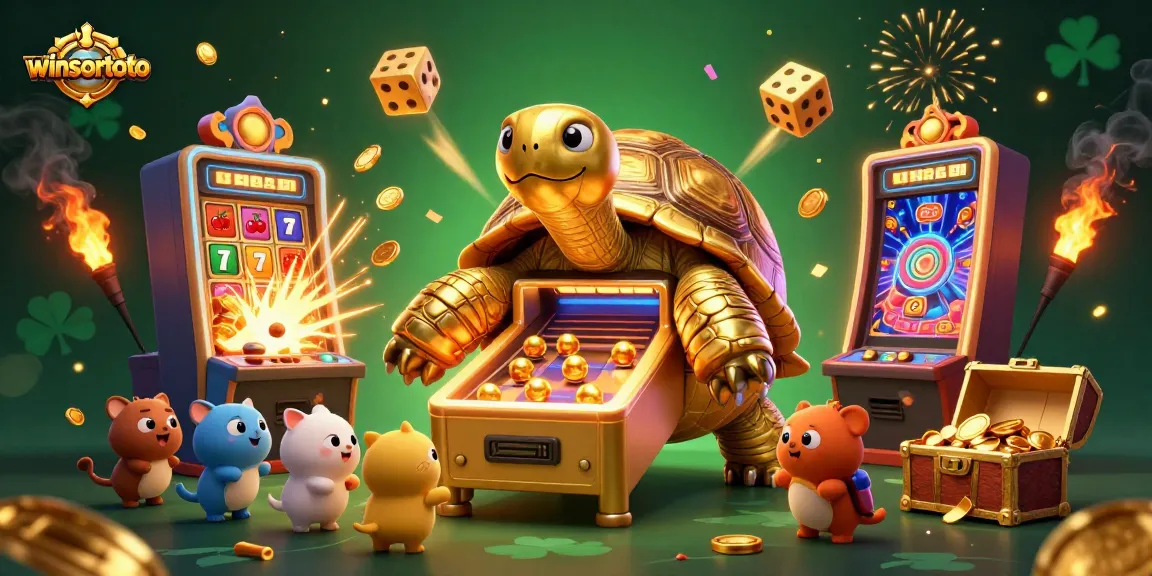 Mencapai kemenangan di winsortoto dengan mesin slot yang gemerlap dan kegembiraan hewan kecil.