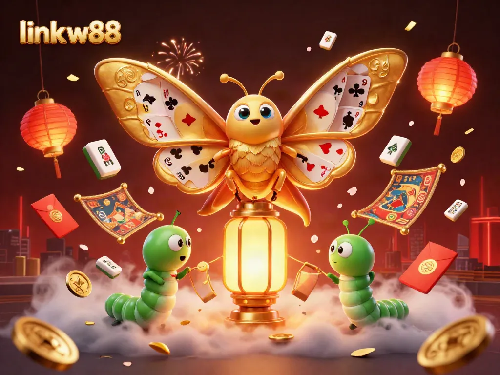 Engage with the vibrant world of online gaming via link w88, showcasing a mystical scene filled with casino elements.