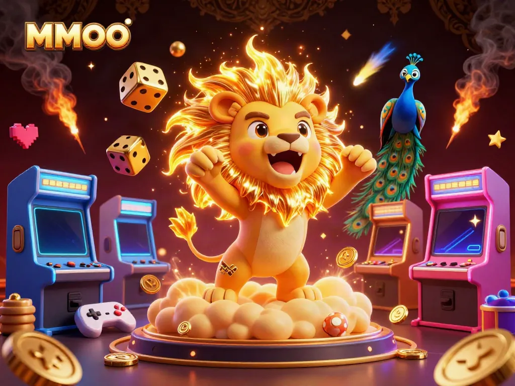 Win big with MMOO's exciting gambling scene packed with fun characters and animated elements