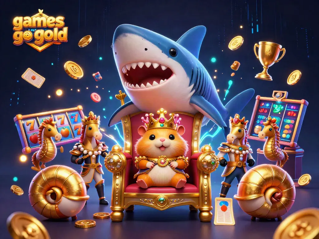 Experience thrilling fun with games like Go Go Gold featuring a golden hamster king and dynamic slots!