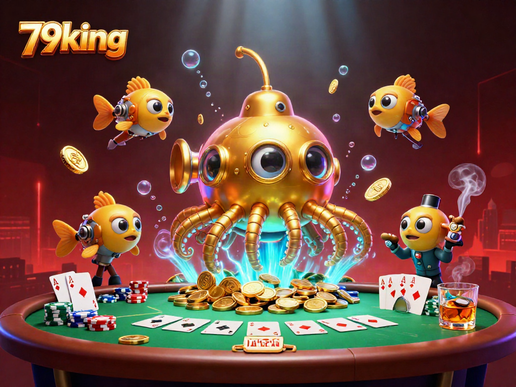 Engage with thrilling 79king casino adventures featuring lively scenes and colorful poker elements.