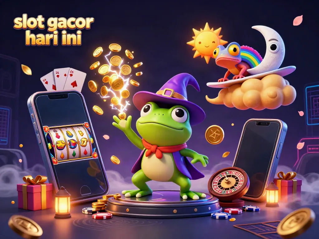 Putar gulungan di slot gacor hari ini dengan koin emas yang berterbangan!