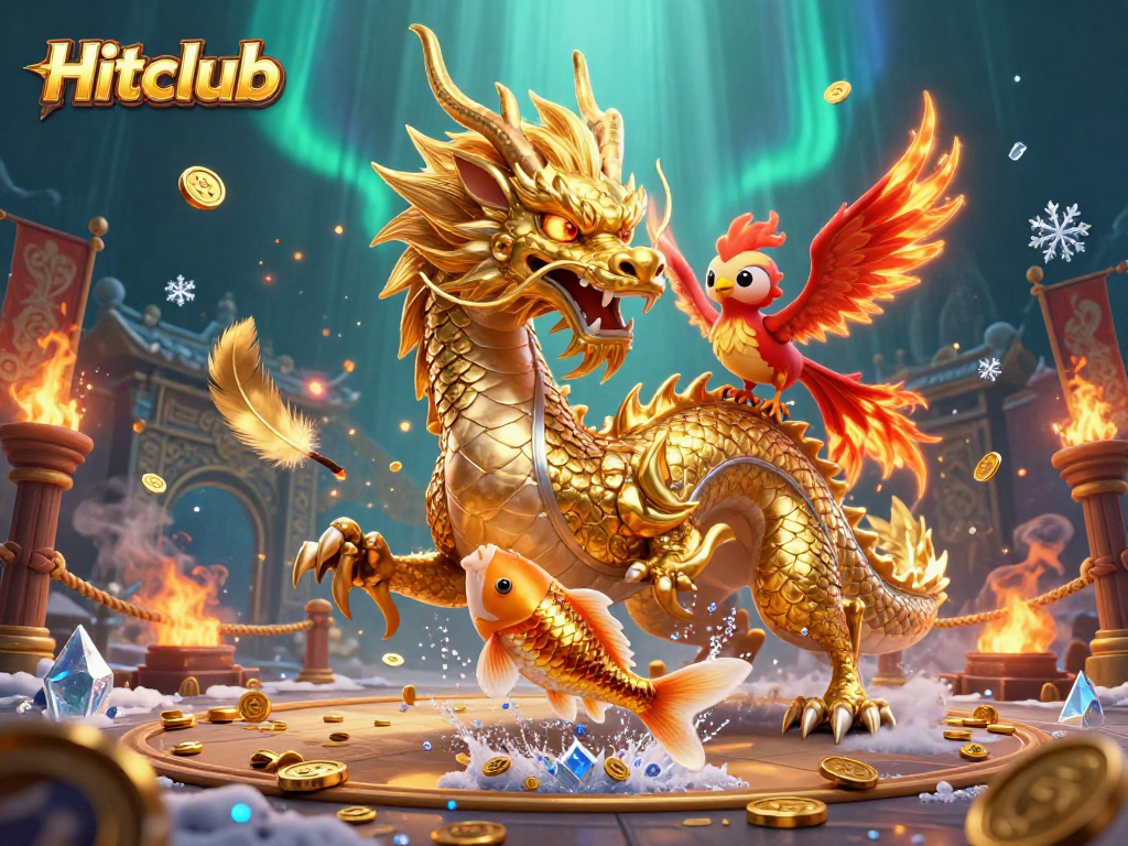 Win big at Hitclub while enjoying vibrant gaming elements and stunning 3D visuals.