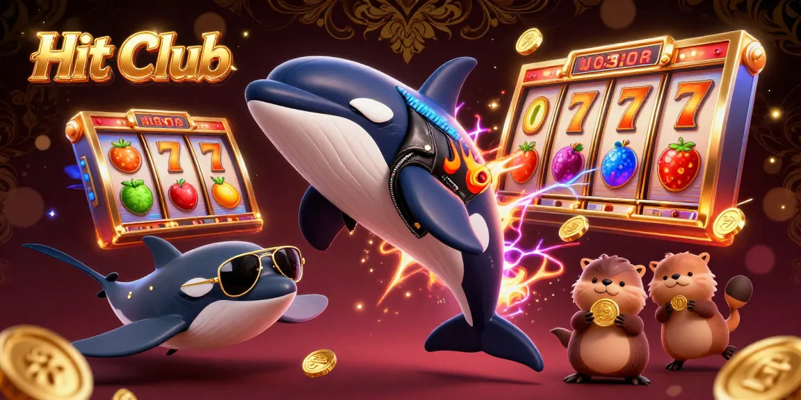 Join Hit Club for thrilling slot action featuring colorful characters and jackpot excitement!