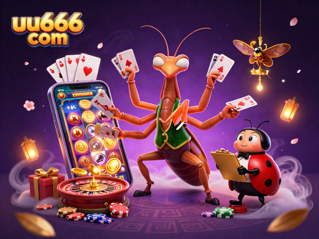 Engage with the vibrant casino scene featuring uu666 com, showcasing a thrilling card game action and luxurious atmosphere.