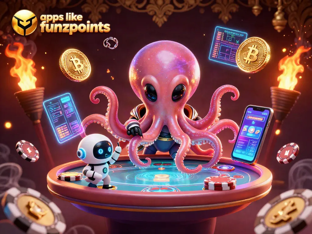 Engage in thrilling gameplay with apps like funzpoints featuring asteroids and crypto elements.
