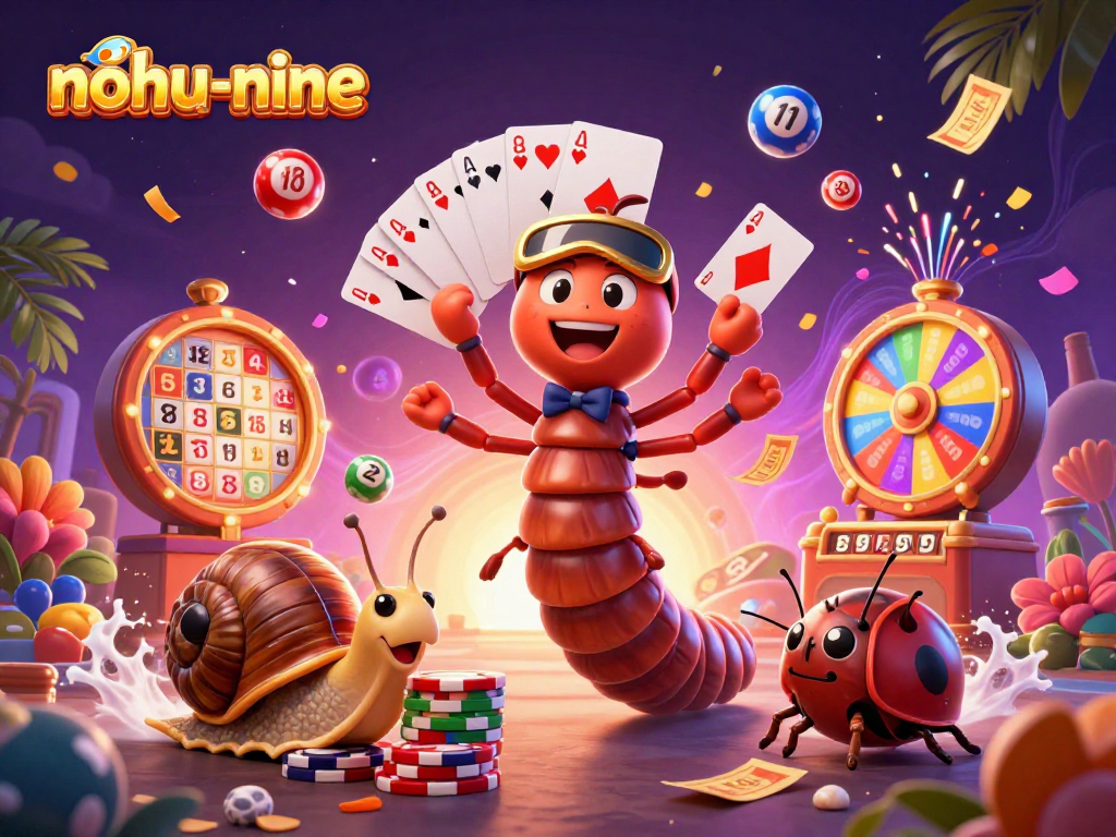 Experience thrilling gameplay with nohu-nine in a vibrant casino scene filled with dynamic elements.