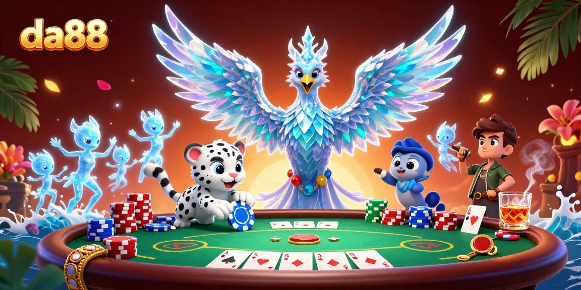Experience thrilling gameplay at da88 with a vibrant casino scene full of excitement.
